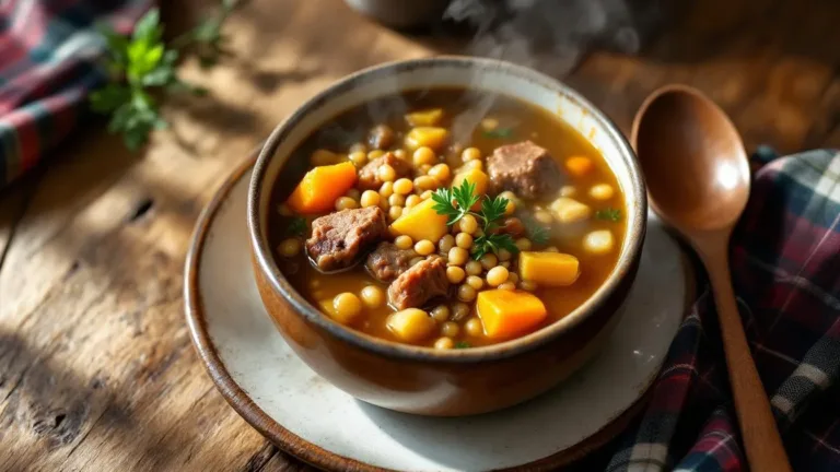 The Scottish Soup That Keeps You Warm for Hours (Ready in 20 Minutes)