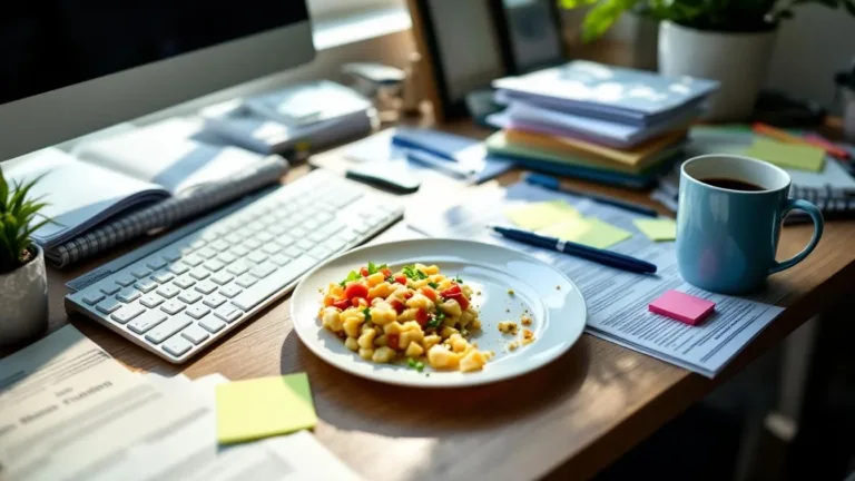 An expert reveals why eating lunch at your desk harms your health and career